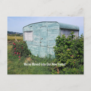 Change Of Address Shack Postcard