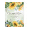 Change of Address Sunflowers Greenery Country