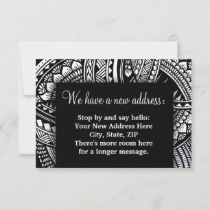 Change of Address We Moved Blessing House Warming  Announcement