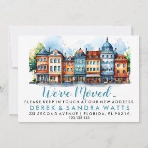 Change of address we've moved street  invitation