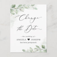 Change of Date Plan Eucalyptus Greenery Succulent