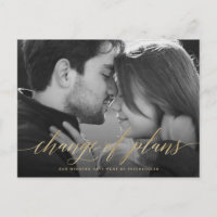 Change of Plans | Photo Wedding Postponement