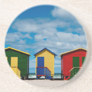 Change Rooms. Muizenberg Beach, Cape Town Coaster