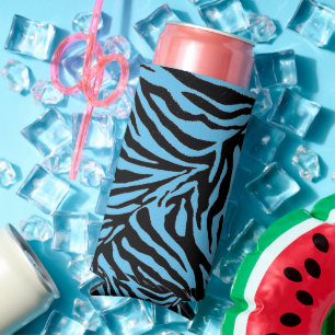 change the background colour zebra 1   seltzer can cooler