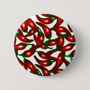 Change the Colour Chilli 6 Cm Round Badge