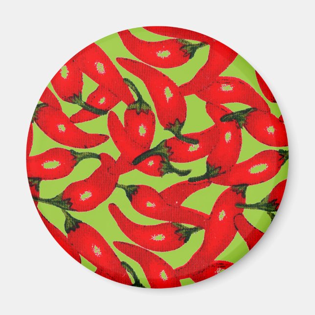 Change the Colour Chilli Magnet (Front)