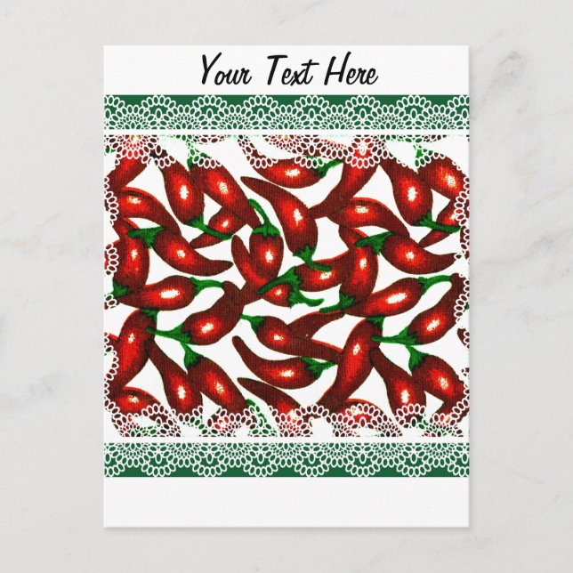 Change the Colour Chilli Postcard (Front)