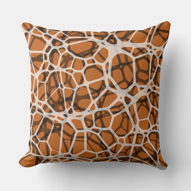 Change The Colour Multi-Layer Web Pattern Pillow 4 (Front)