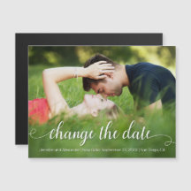 Change the Date White Outdoor Photo