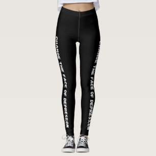 Change the face of depress:on_Leggings Leggings