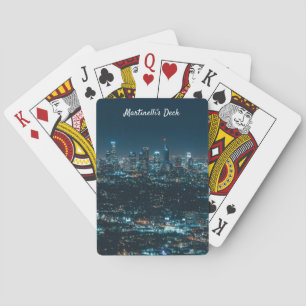 Change the Name Only Nightlife Poker Cards