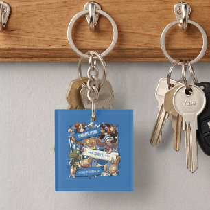 Change The Name You Passed Animal Fans Cartoon Key Ring