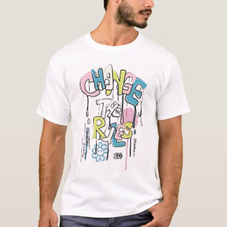 Change the Rules Basic T-Shirt – Dare to Be Unique