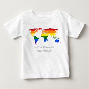 Change the world gay pride T-Shirt