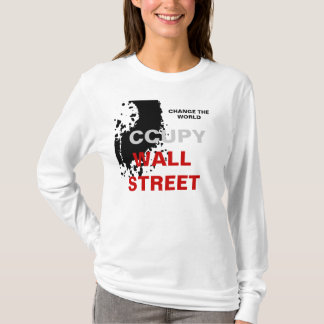 CHANGE THE WORLD OCCUPY WALL STREET T-Shirt