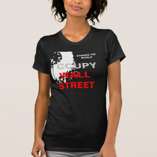 CHANGE THE WORLD OCCUPY WALL STREET T-Shirt
