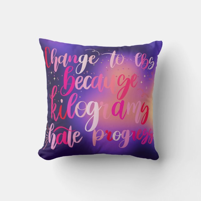 Change to Pounds Cushion (Front)