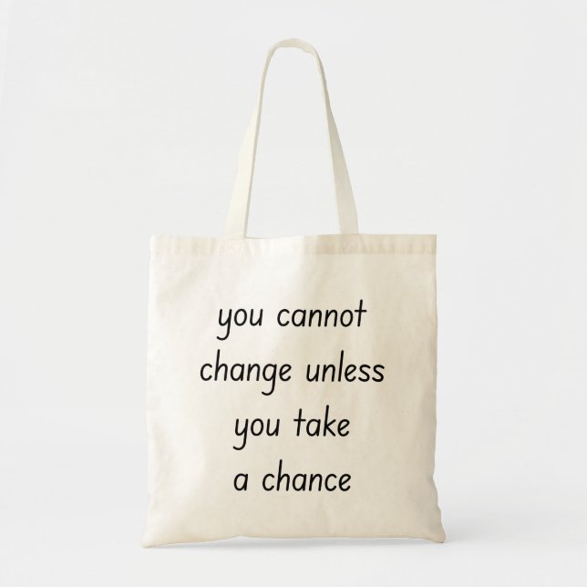 Change Tote Bag (Front)