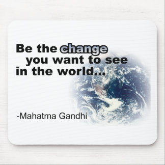 change white mouse mat