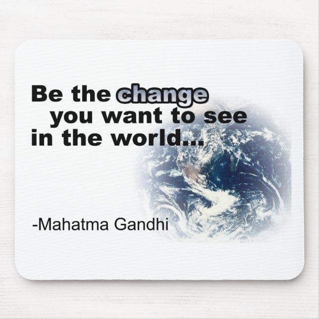 change white mouse mat (Front)