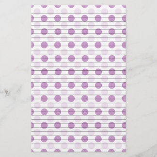 Changeable Colour Dot Stationery w/optional lines