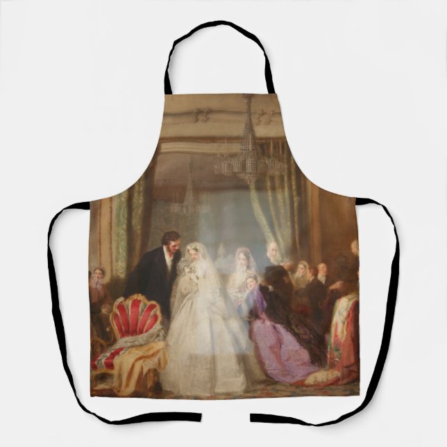 Changing Homes (Married Life) (Wedding Gift) Apron (Front)