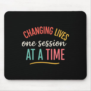 Changing Lives One Session At A Time Mental Health Mouse Mat
