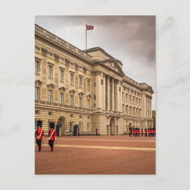 Changing the Guard Postcard (Front)