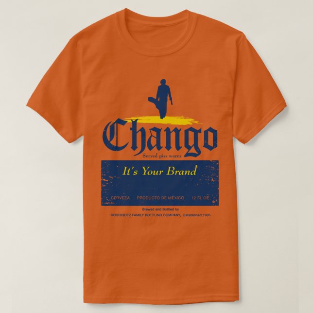Chango Beer T-Shirt (Design Front)