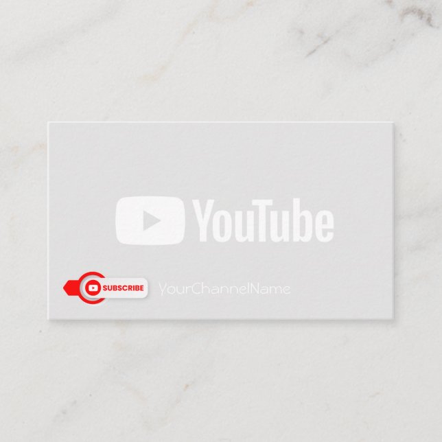 Channel Advertisement Card (Front)