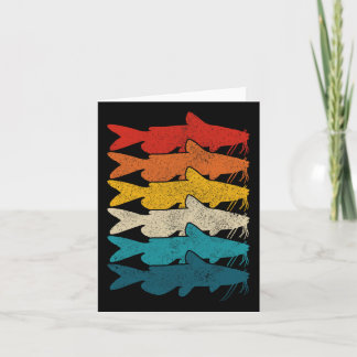 Channel Catfish Vintage Fish Catfish Fishing  Card