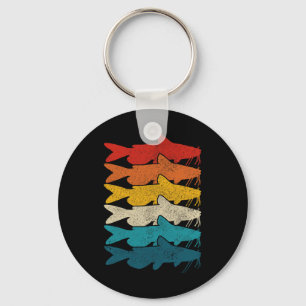 Channel Catfish Vintage Fish Catfish Fishing Key Ring