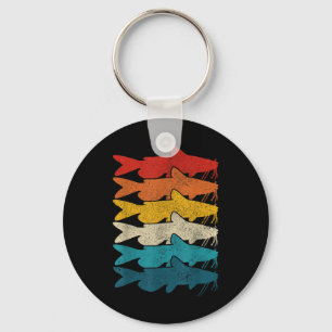 Channel Catfish Vintage Fish Catfish Fishing Key Ring