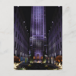 Channel Gardens Fifth Avenue New York City NYC Postcard