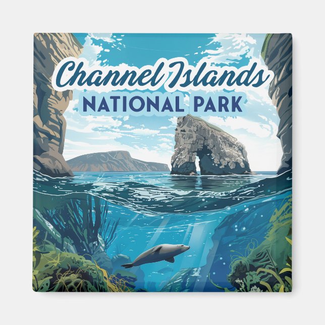 Channel Islands National Park California Ocean Magnet (Front)