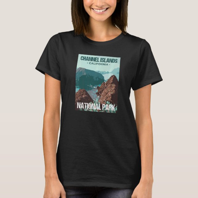 Channel Islands National Park California Poster T-Shirt (Front)