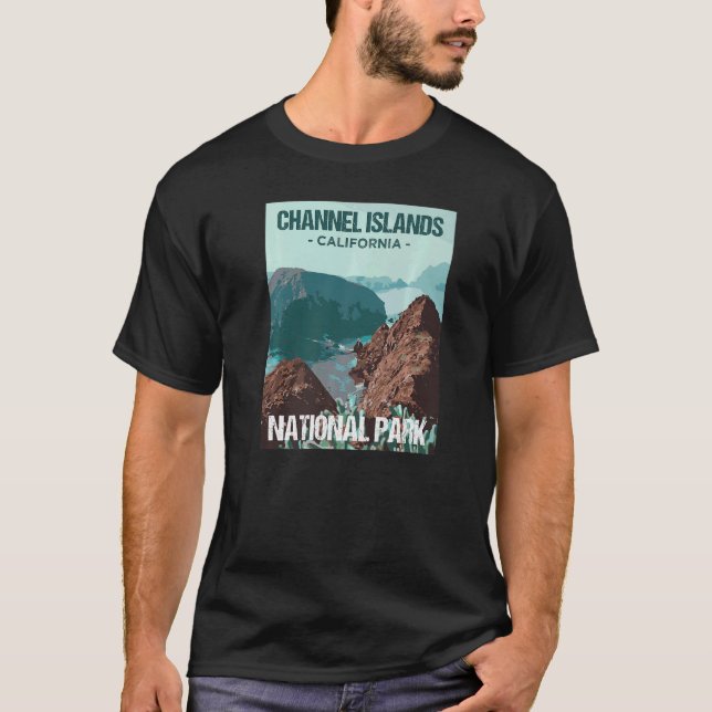 Channel Islands National Park California Poster T-Shirt (Front)