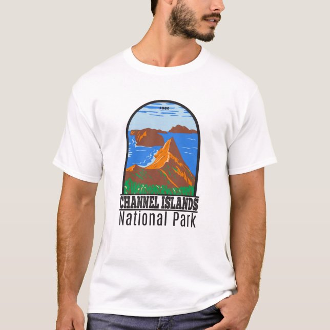 Channel Islands National Park California Vintage T-Shirt (Front)
