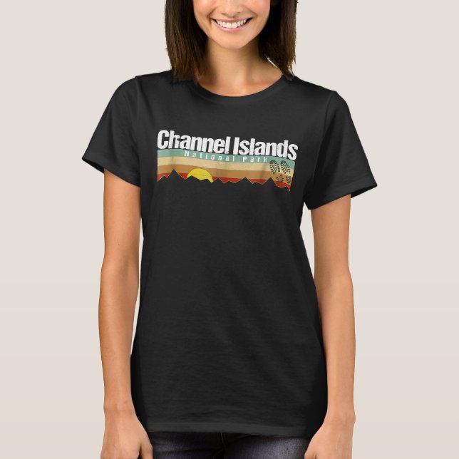 Channel Islands National Park  Camping Hiking Tee (Front)