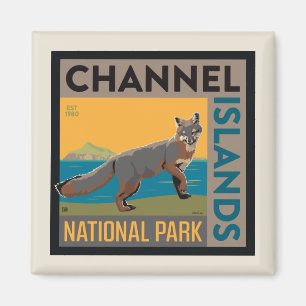 Channel Islands National Park Fox Magnet