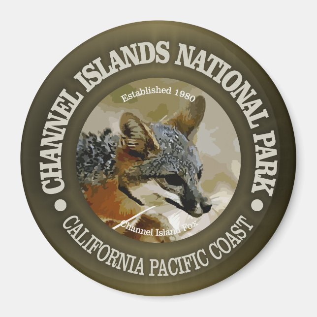 Channel Islands National Park (fox) Magnet (Front)