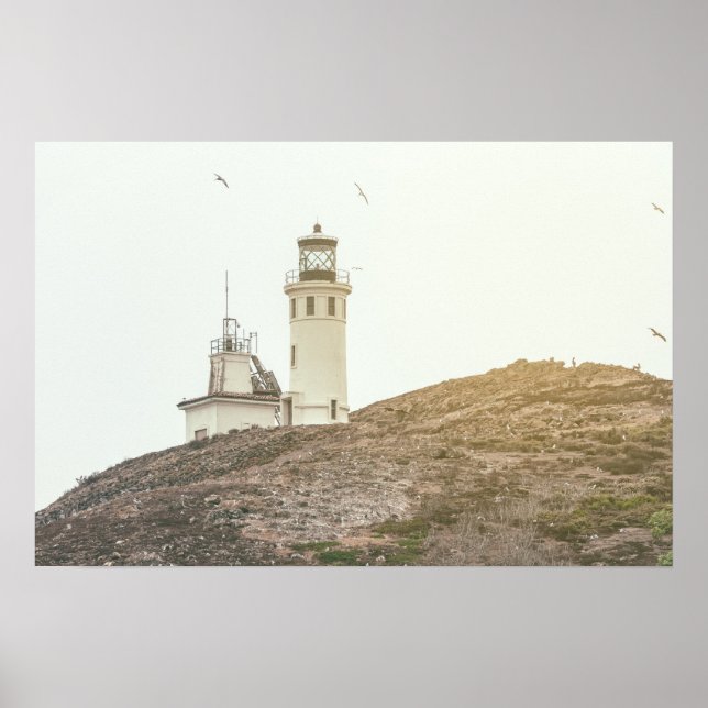 Channel Islands National Park Lighthouse Poster (Front)