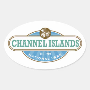Channel Islands National Park Oval Sticker