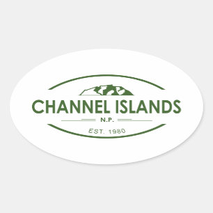 Channel Islands National Park Oval Sticker