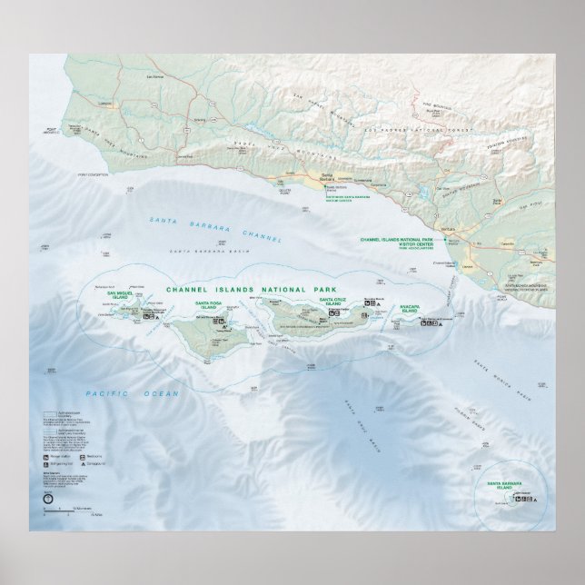 Channel Islands National Park Poster (Front)