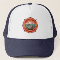 Channel Islands National Park Retro Compass Emblem