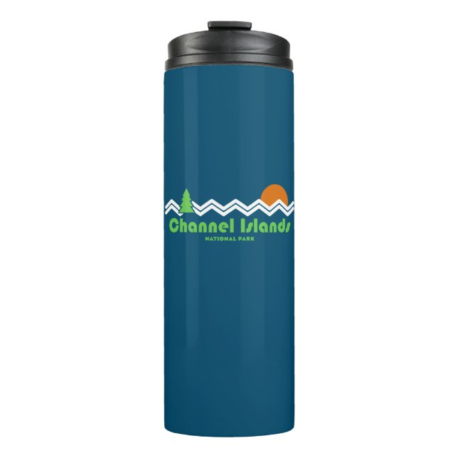 Channel Islands National Park Retro Thermal Tumbler (Front)