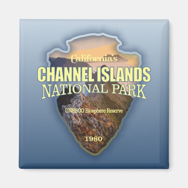 Channel Islands NP (arrowhead) Magnet (Front)