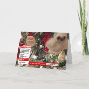 Channel Shopping Christmas card