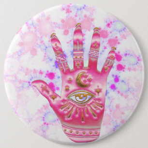 Channeling Positivity  6 Cm Round Badge
